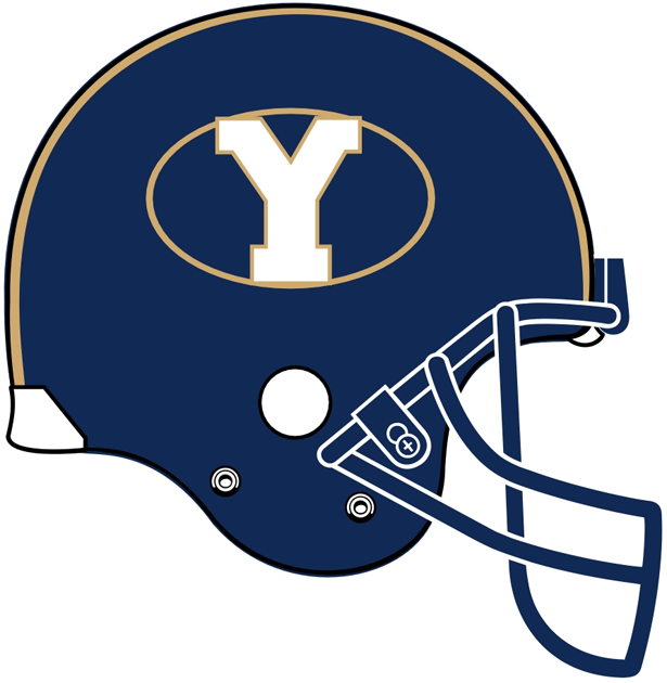 Brigham Young Cougars 1999-2004 Helmet Logo diy DTF decal sticker